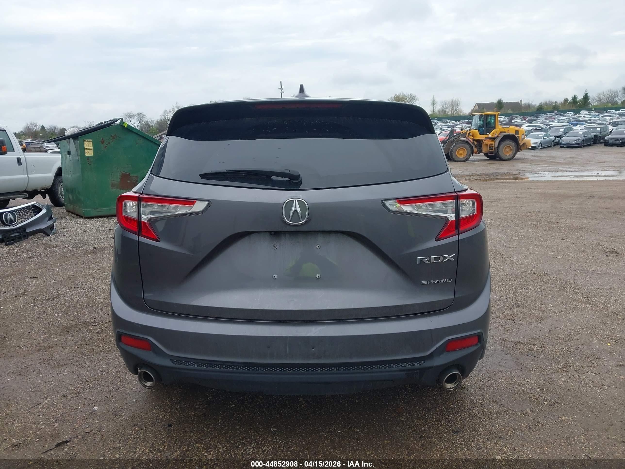 2020 Acura Rdx Standard Серый vin: 5J8TC2H31LL014069