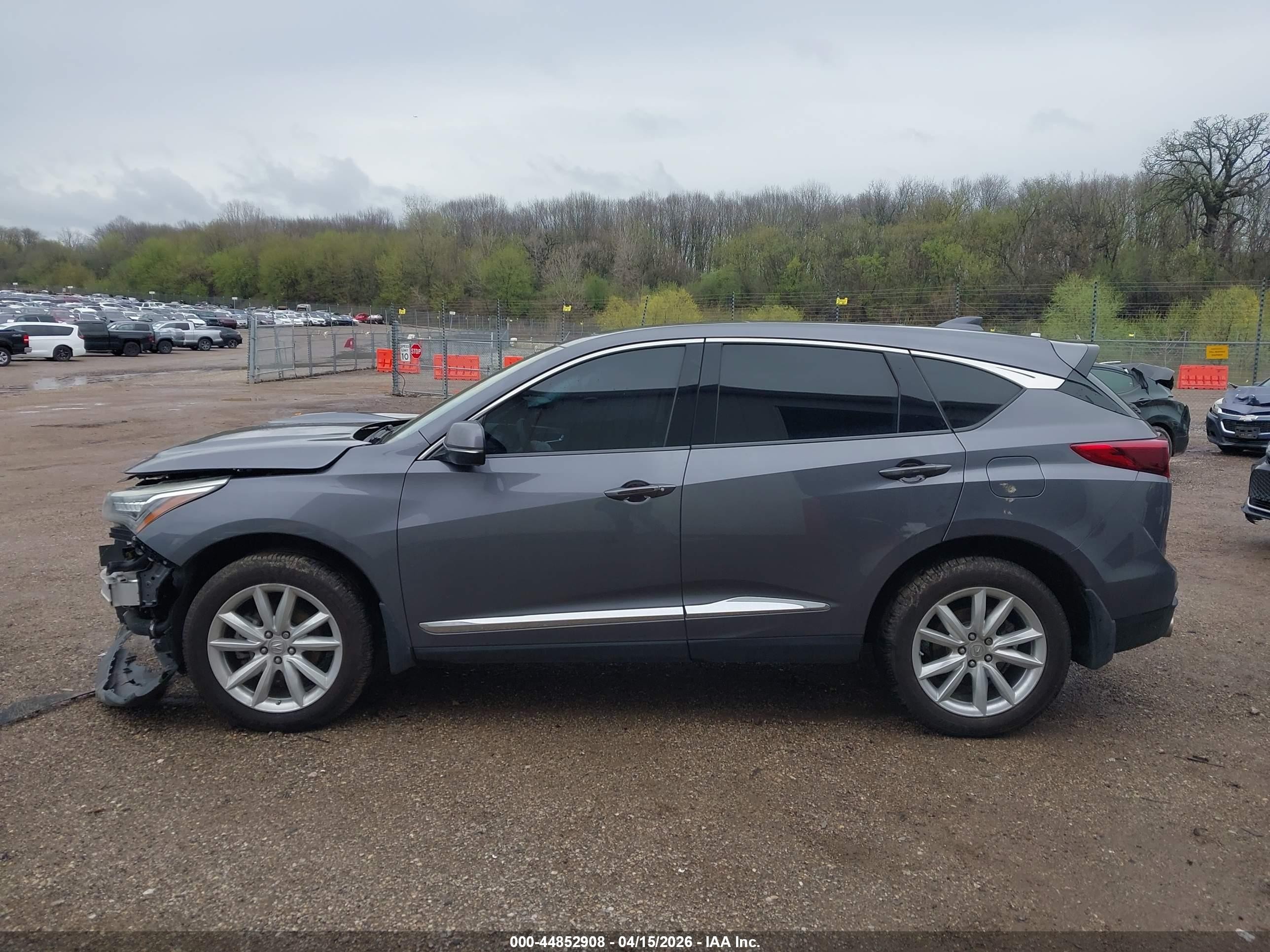 2020 Acura Rdx Standard Серый vin: 5J8TC2H31LL014069
