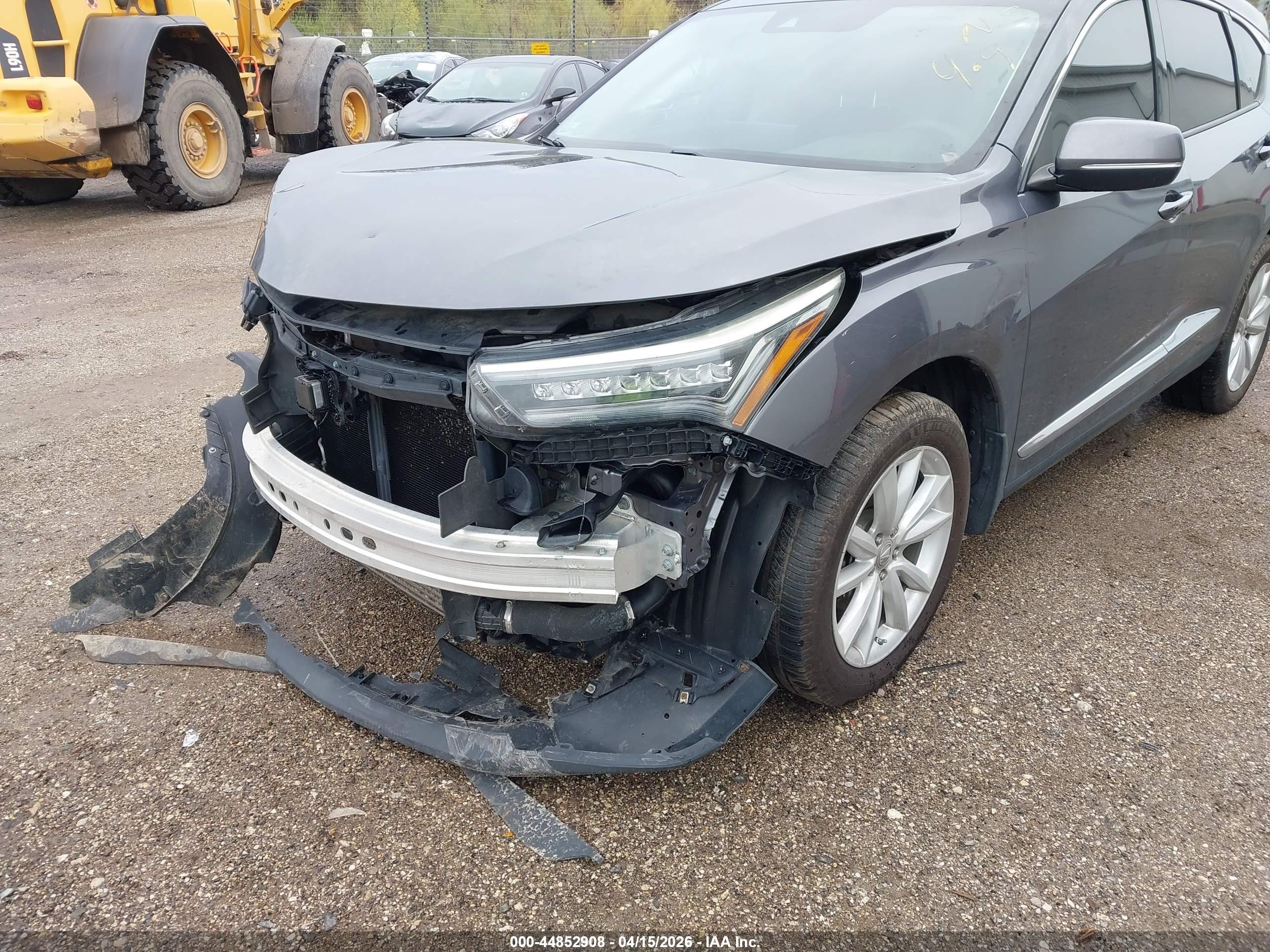 2020 Acura Rdx Standard Серый vin: 5J8TC2H31LL014069