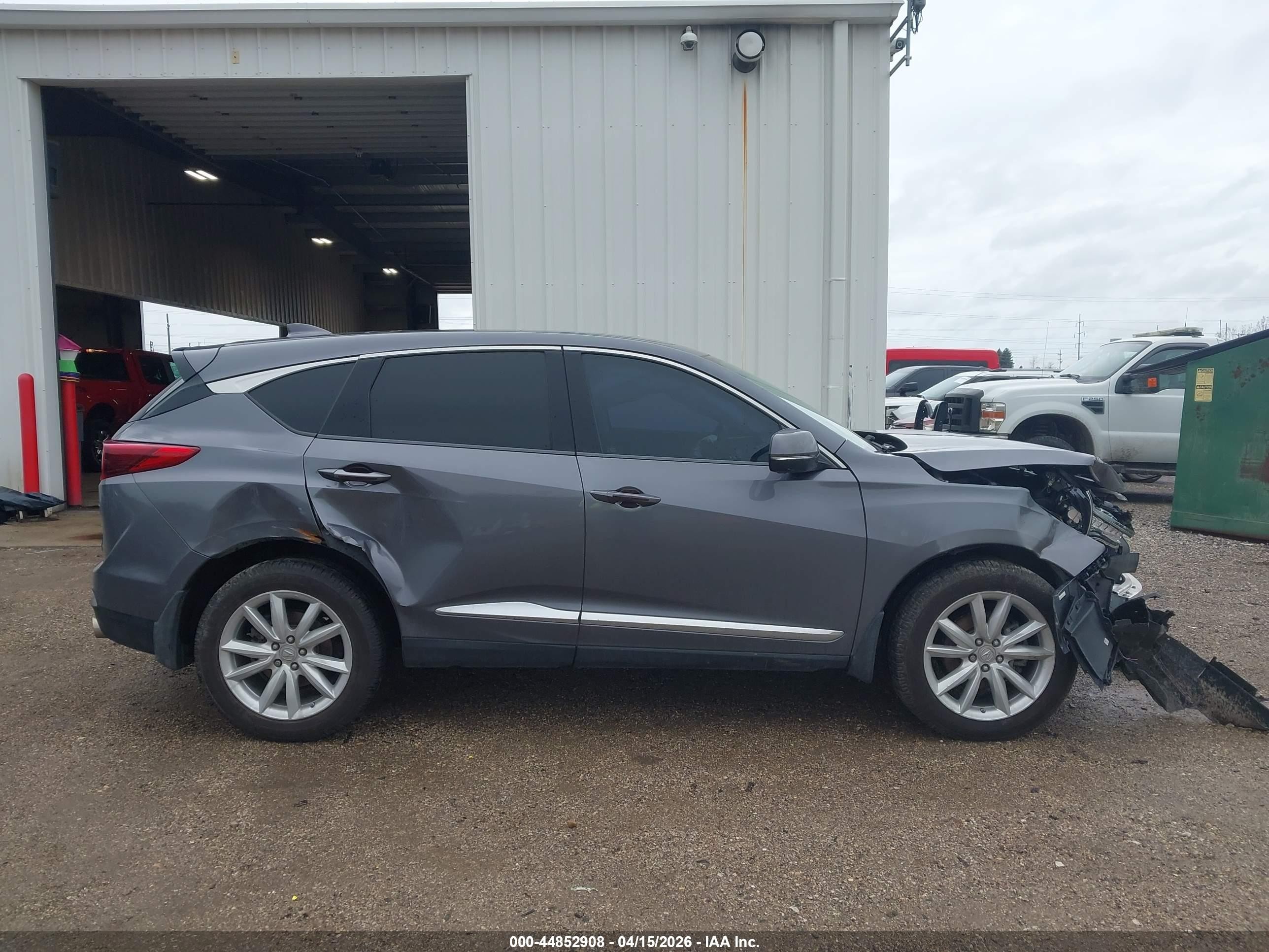 2020 Acura Rdx Standard Серый vin: 5J8TC2H31LL014069