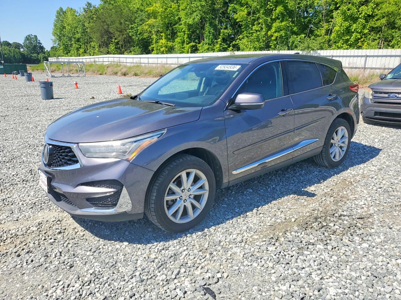 2020 Acura Rdx Gray vin: 5J8TC2H31LL019840