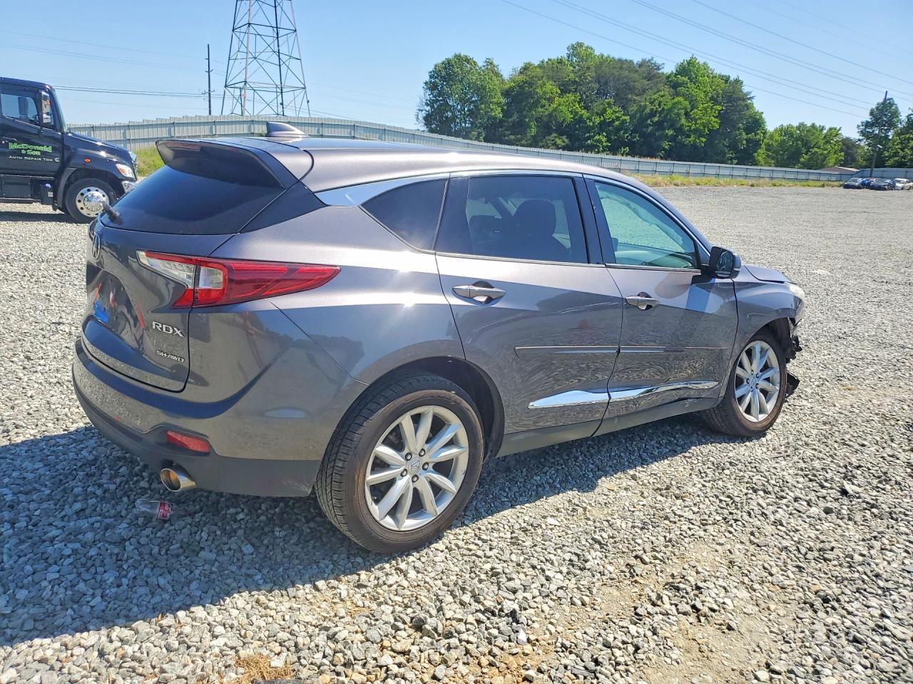 2020 Acura Rdx Gray vin: 5J8TC2H31LL019840