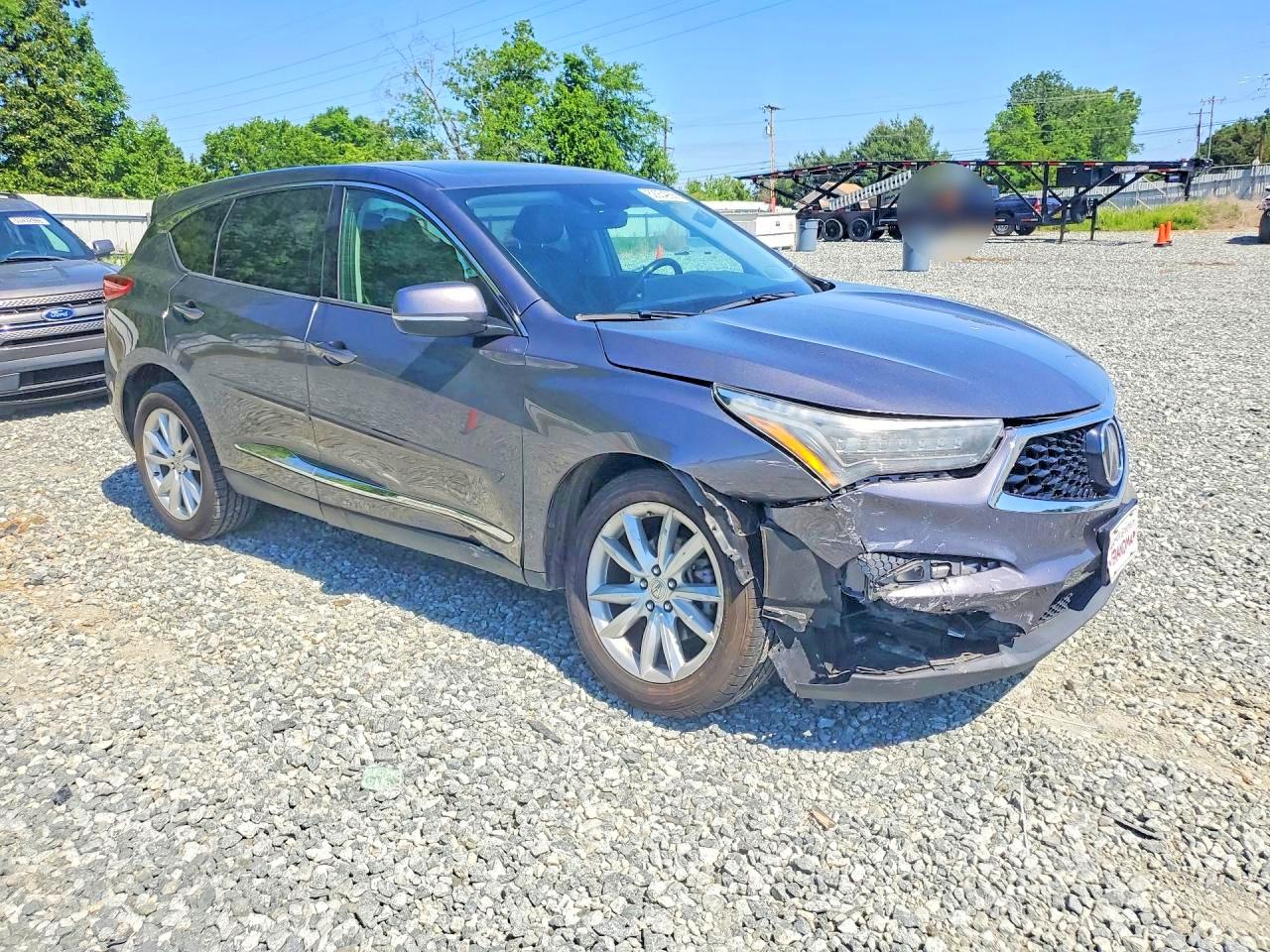 2020 Acura Rdx Gray vin: 5J8TC2H31LL019840