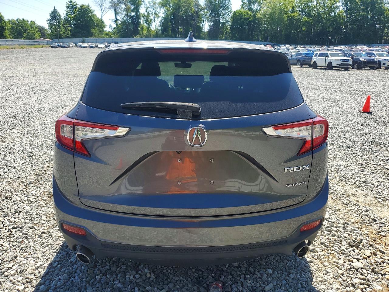 2020 Acura Rdx Gray vin: 5J8TC2H31LL019840