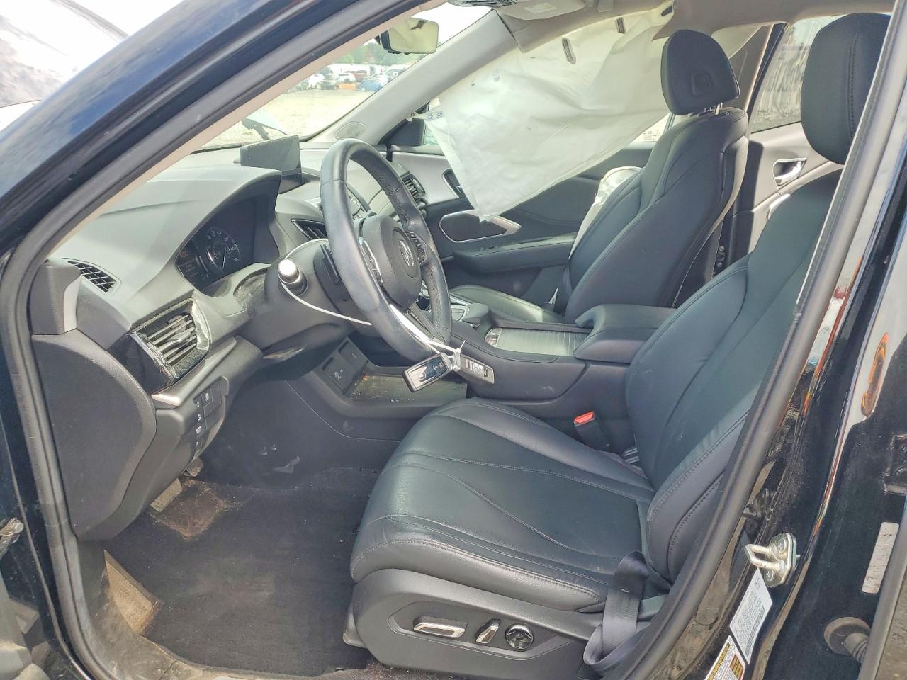 2019 Acura Rdx Black vin: 5J8TC2H32KL042719