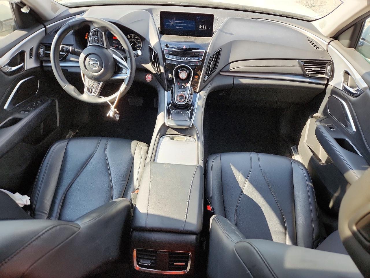 2019 Acura Rdx White vin: 5J8TC2H34KL042432