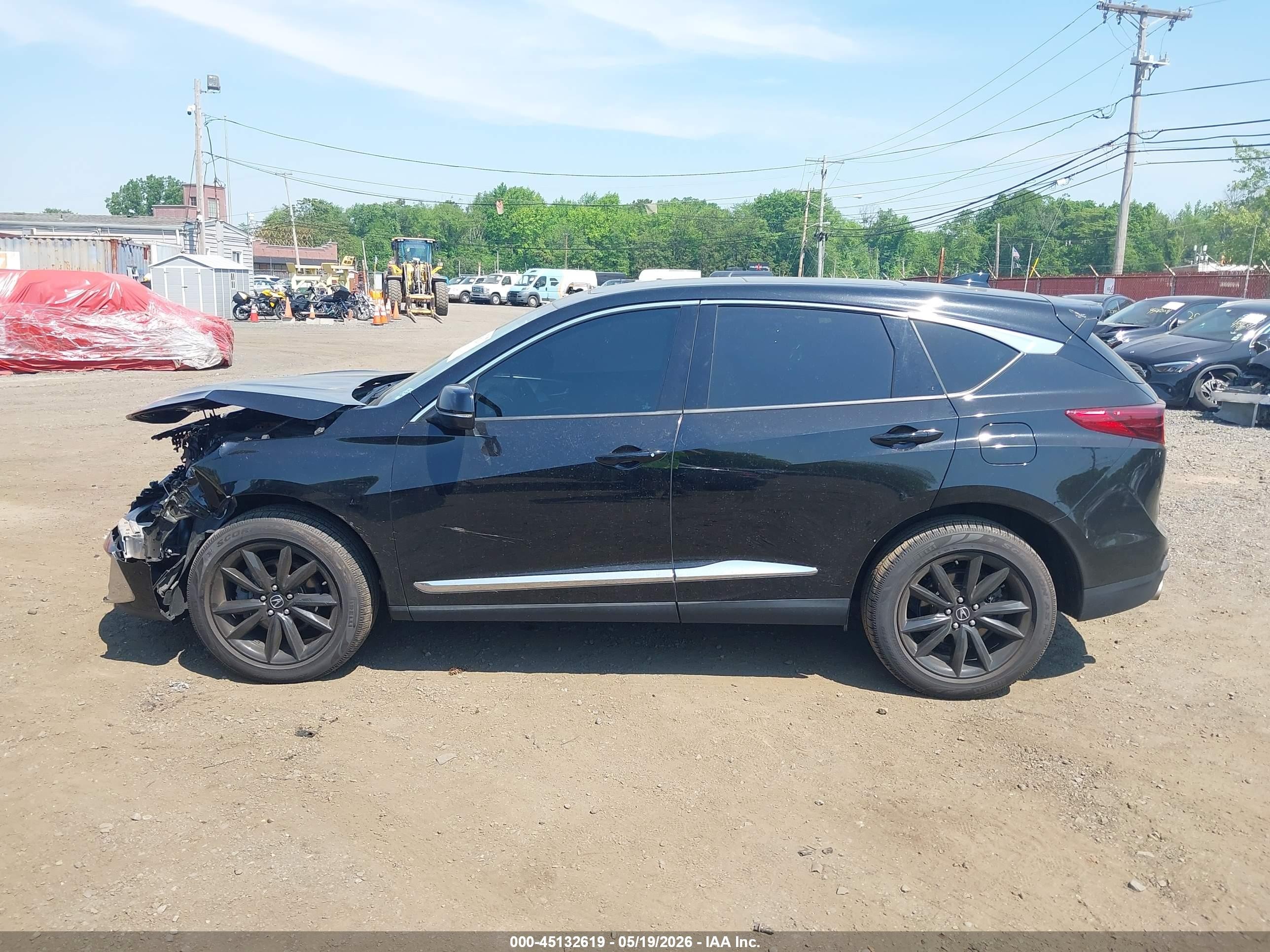 2021 Acura Rdx Standard Black vin: 5J8TC2H35ML016778