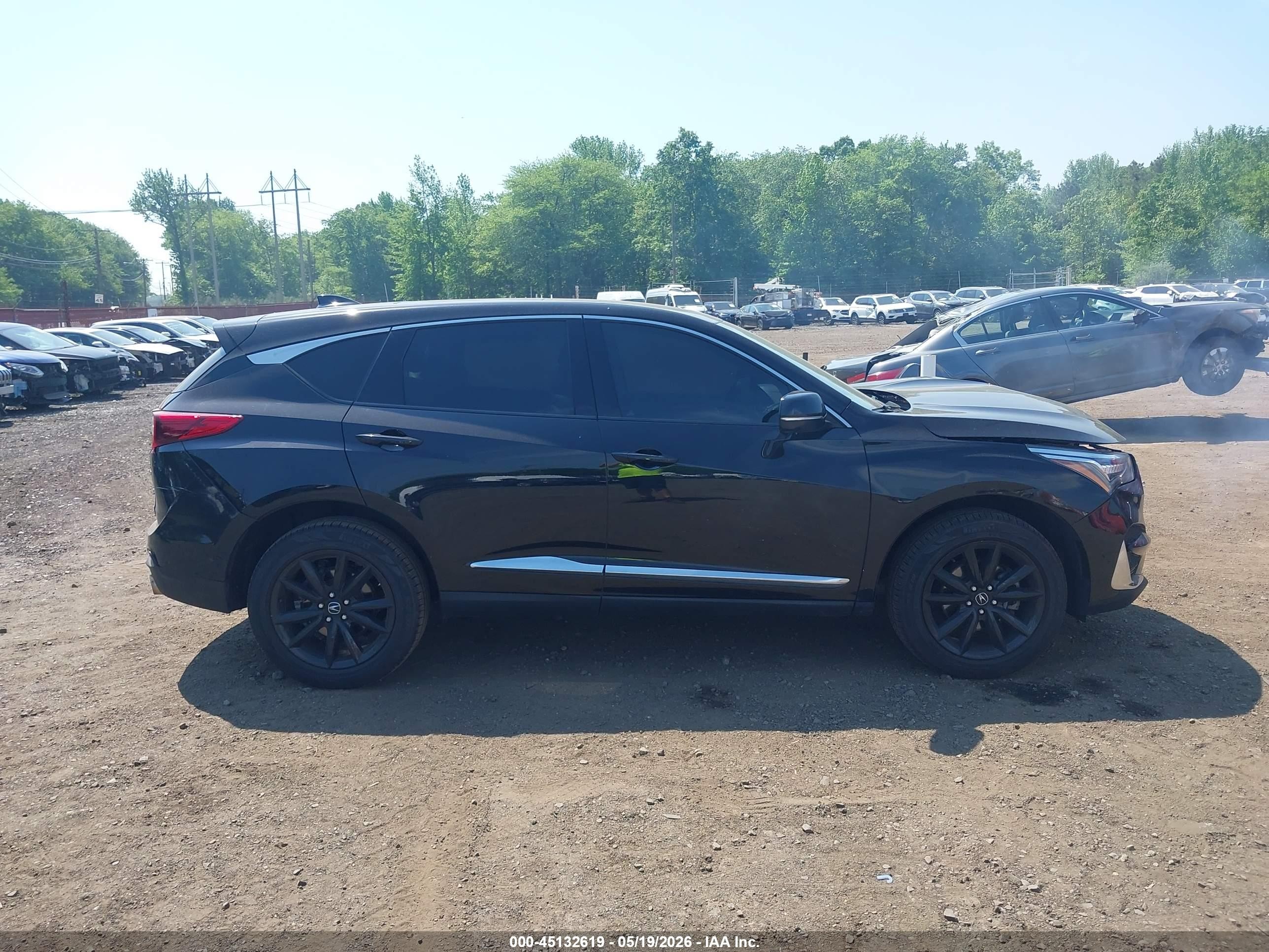2021 Acura Rdx Standard Black vin: 5J8TC2H35ML016778