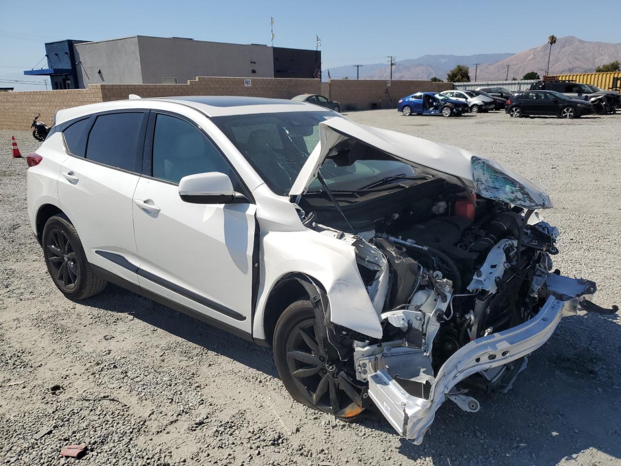 2025 Acura Rdx Белый vin: 5J8TC2H45SL018777