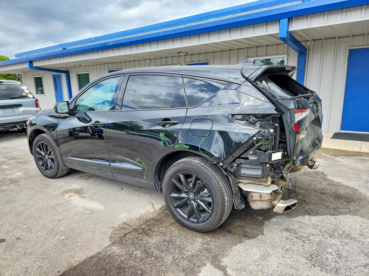 2025 Acura Rdx Black vin: 5J8TC2H49SL018796