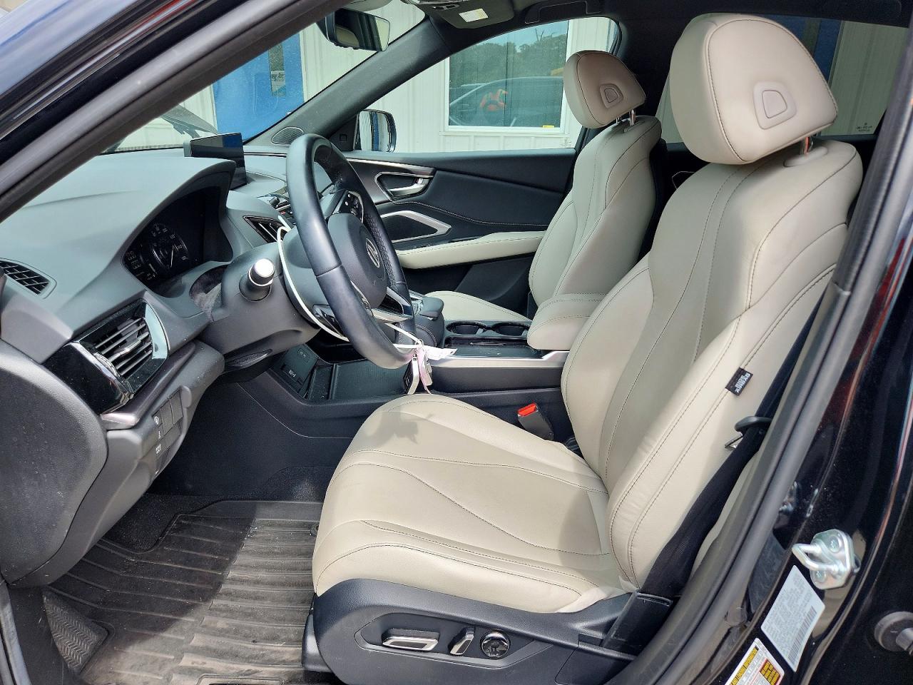 2025 Acura Rdx Black vin: 5J8TC2H49SL018796