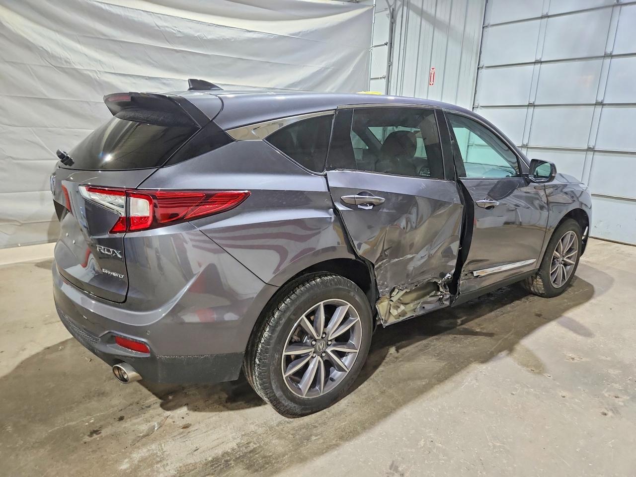 2021 Acura Rdx Technology Gray vin: 5J8TC2H50ML014499