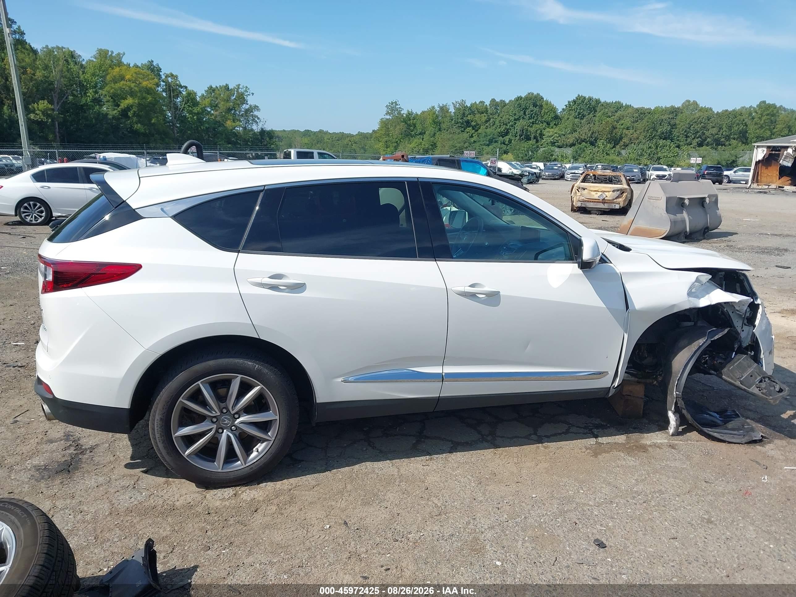2020 Acura Rdx Technology Package White vin: 5J8TC2H52LL008962