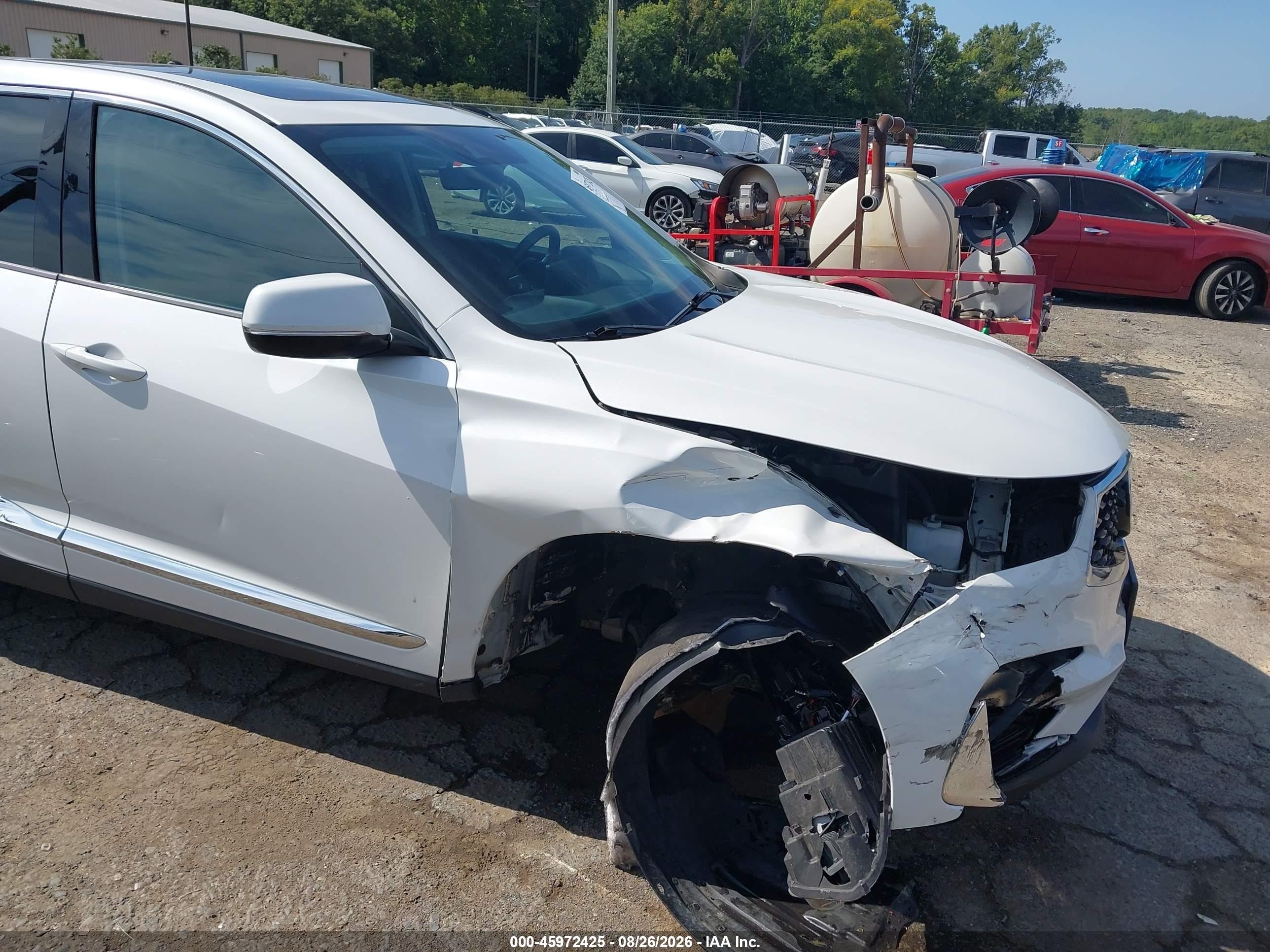 2020 Acura Rdx Technology Package White vin: 5J8TC2H52LL008962
