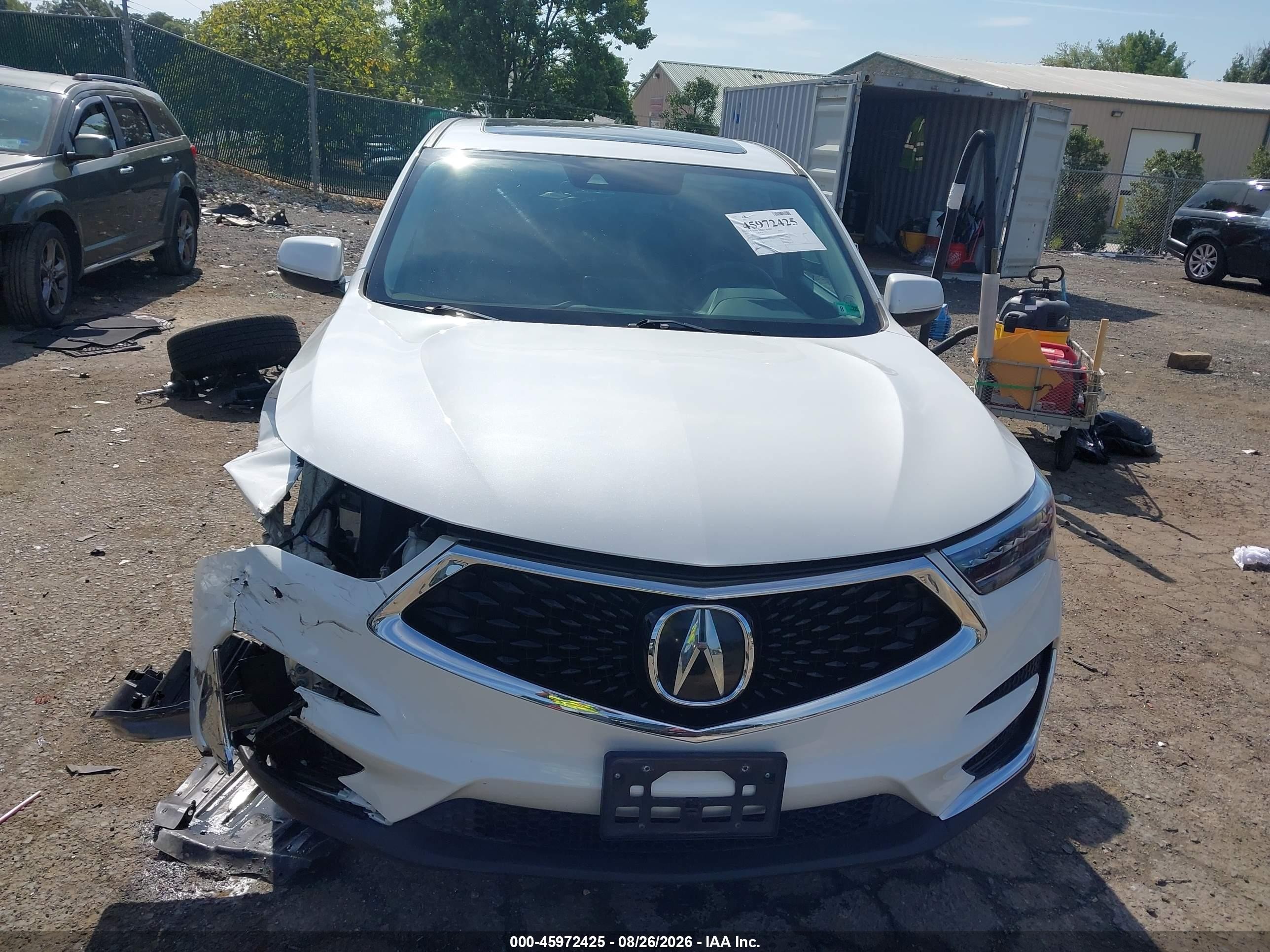 2020 Acura Rdx Technology Package White vin: 5J8TC2H52LL008962