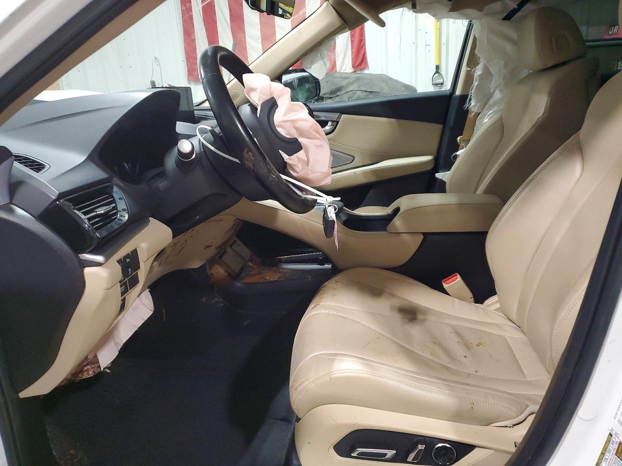 2020 Acura Rdx Technology White vin: 5J8TC2H54LL038402