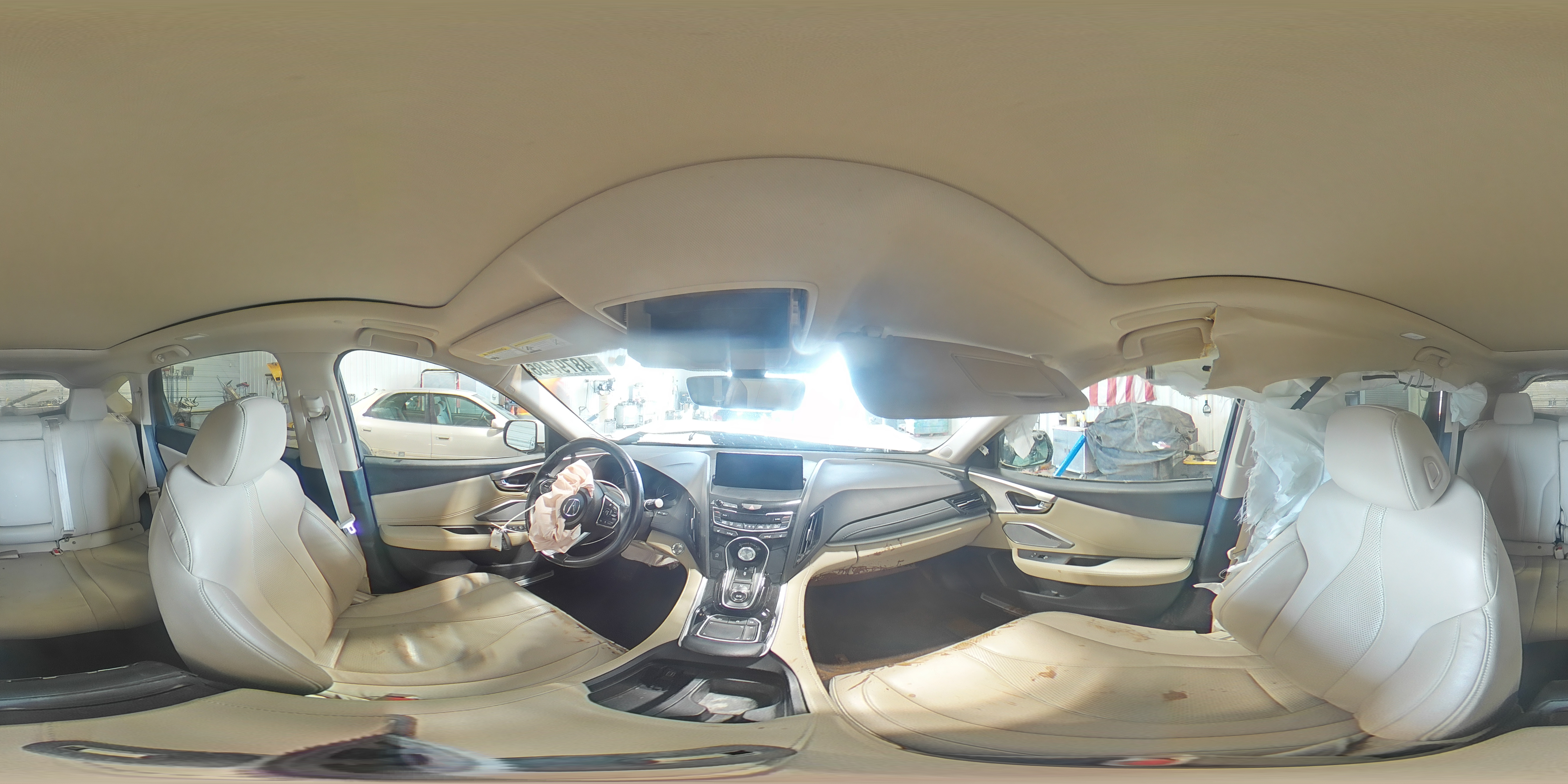 2020 Acura Rdx Technology White vin: 5J8TC2H54LL038402