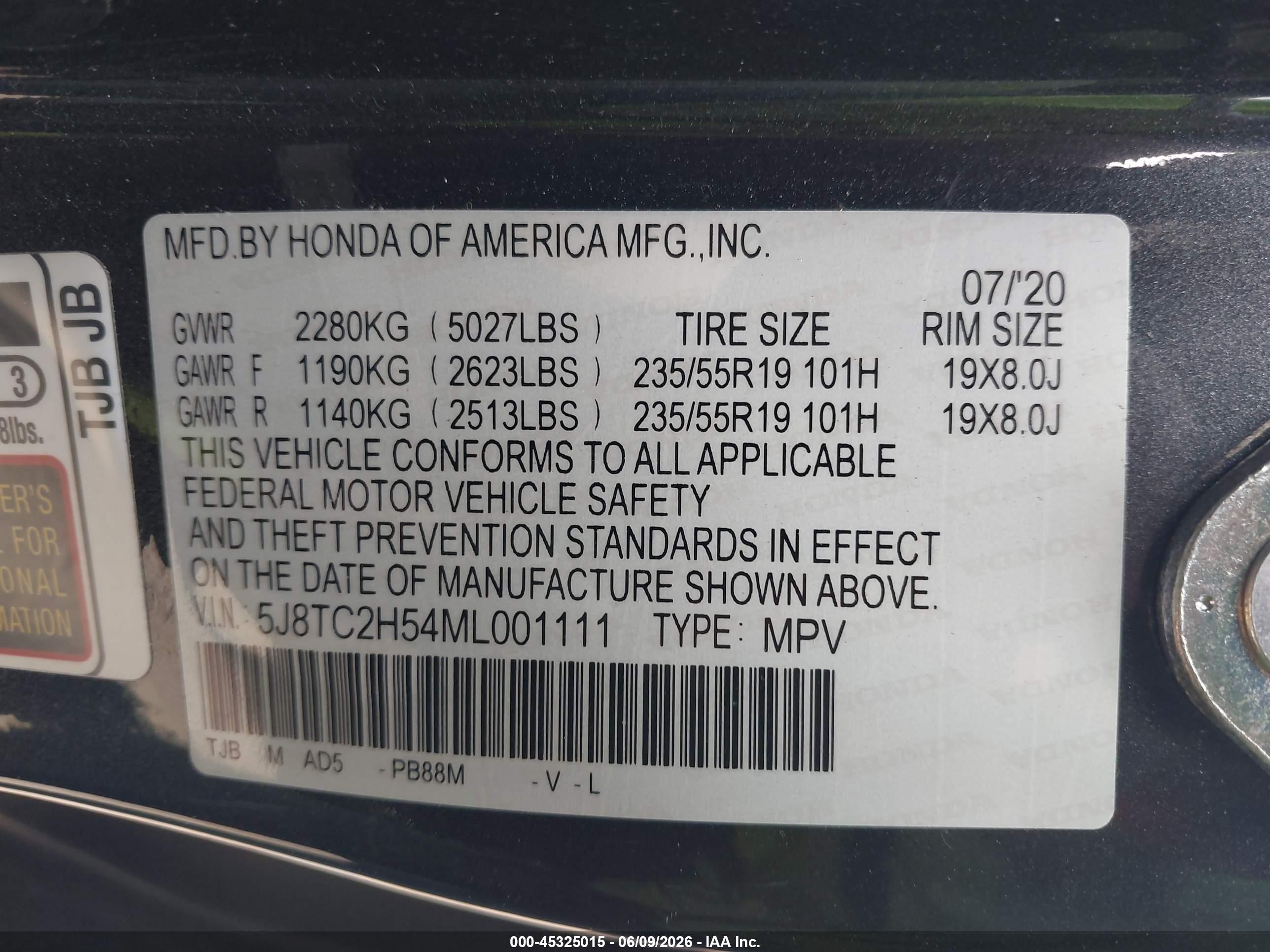2021 Acura Rdx Technology Package Gray vin: 5J8TC2H54ML001111