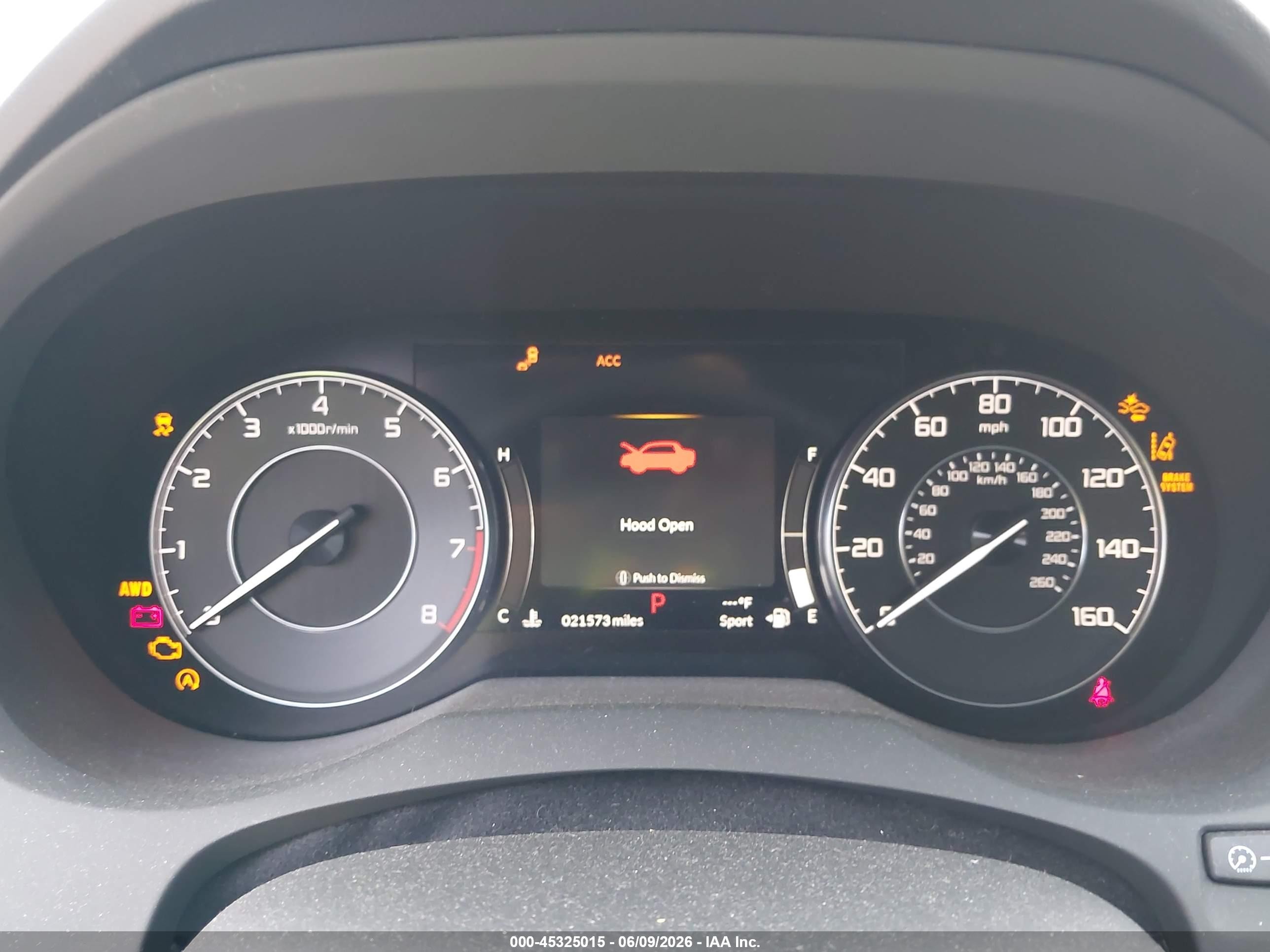 2021 Acura Rdx Technology Package Gray vin: 5J8TC2H54ML001111