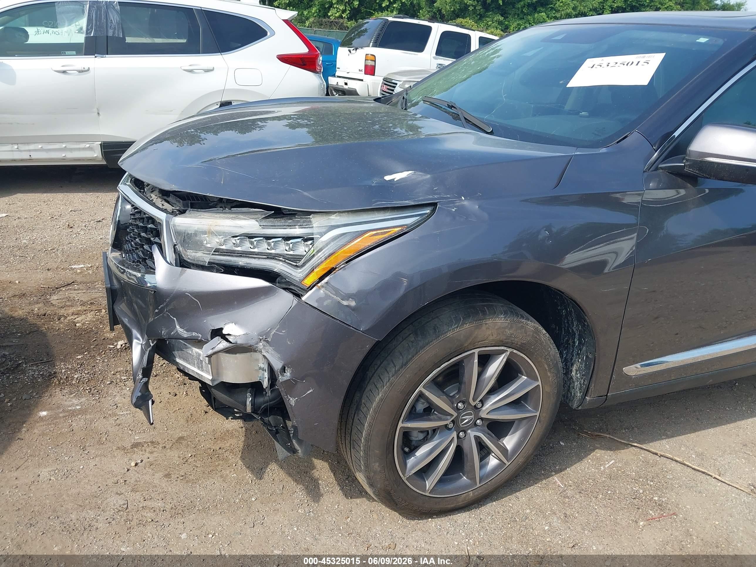 2021 Acura Rdx Technology Package Gray vin: 5J8TC2H54ML001111