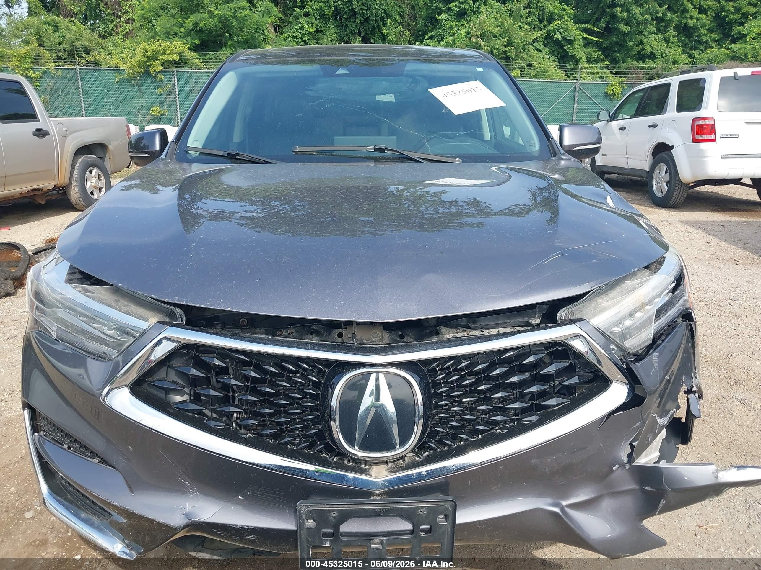 2021 Acura Rdx Technology Package Gray vin: 5J8TC2H54ML001111