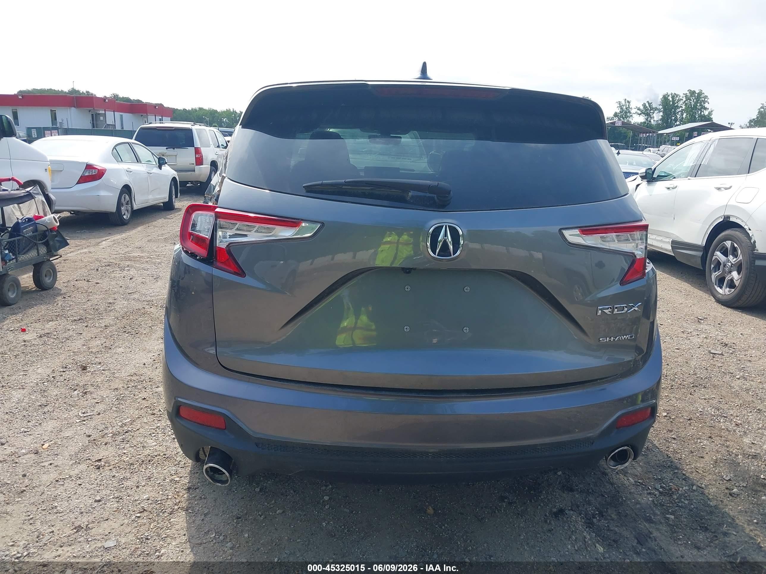 2021 Acura Rdx Technology Package Gray vin: 5J8TC2H54ML001111