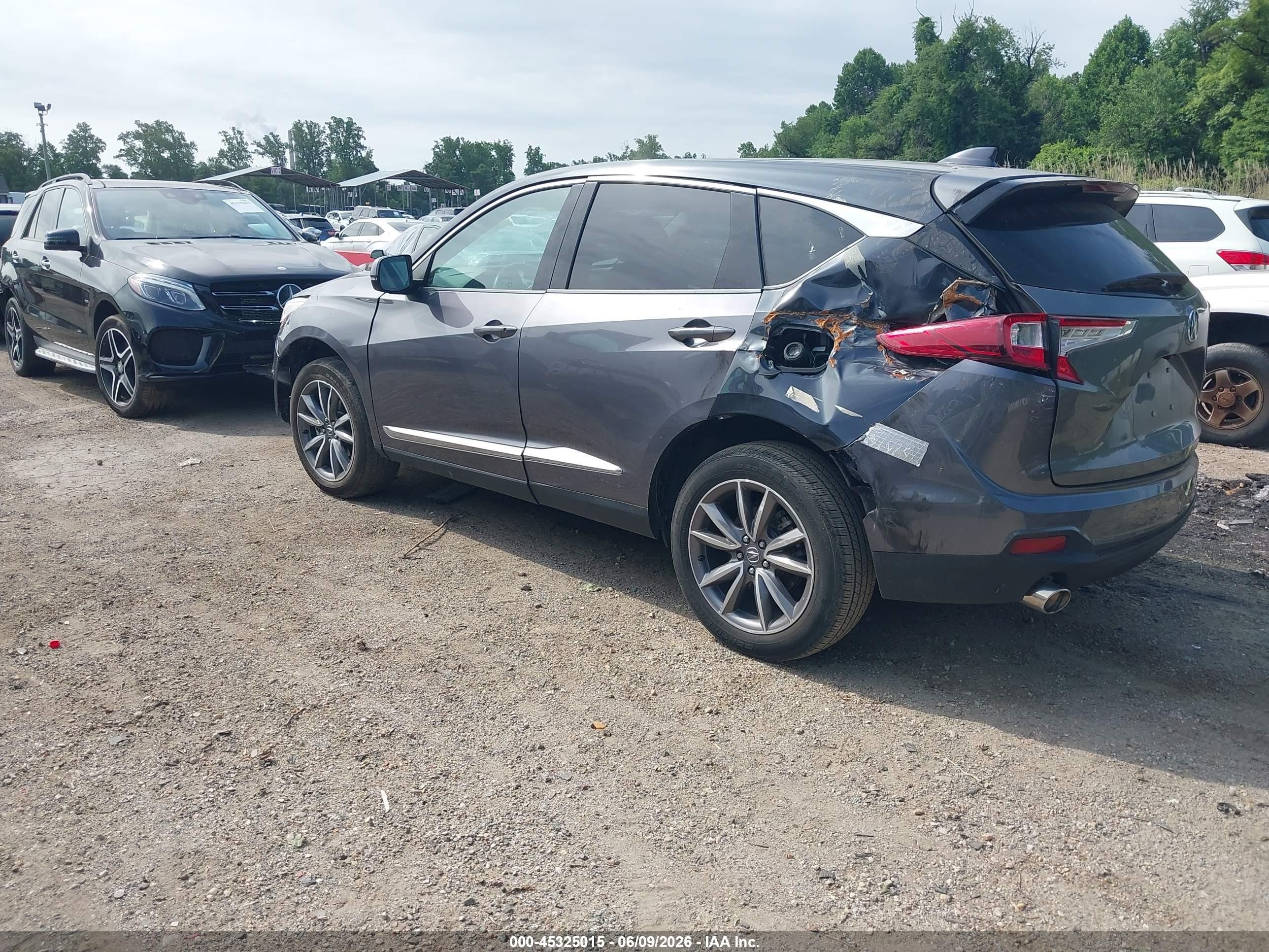 2021 Acura Rdx Technology Package Gray vin: 5J8TC2H54ML001111