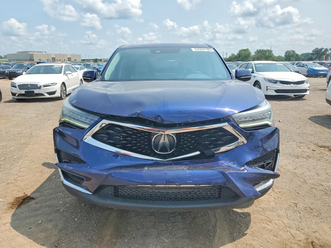 2021 Acura Rdx Technology Синий vin: 5J8TC2H54ML004963