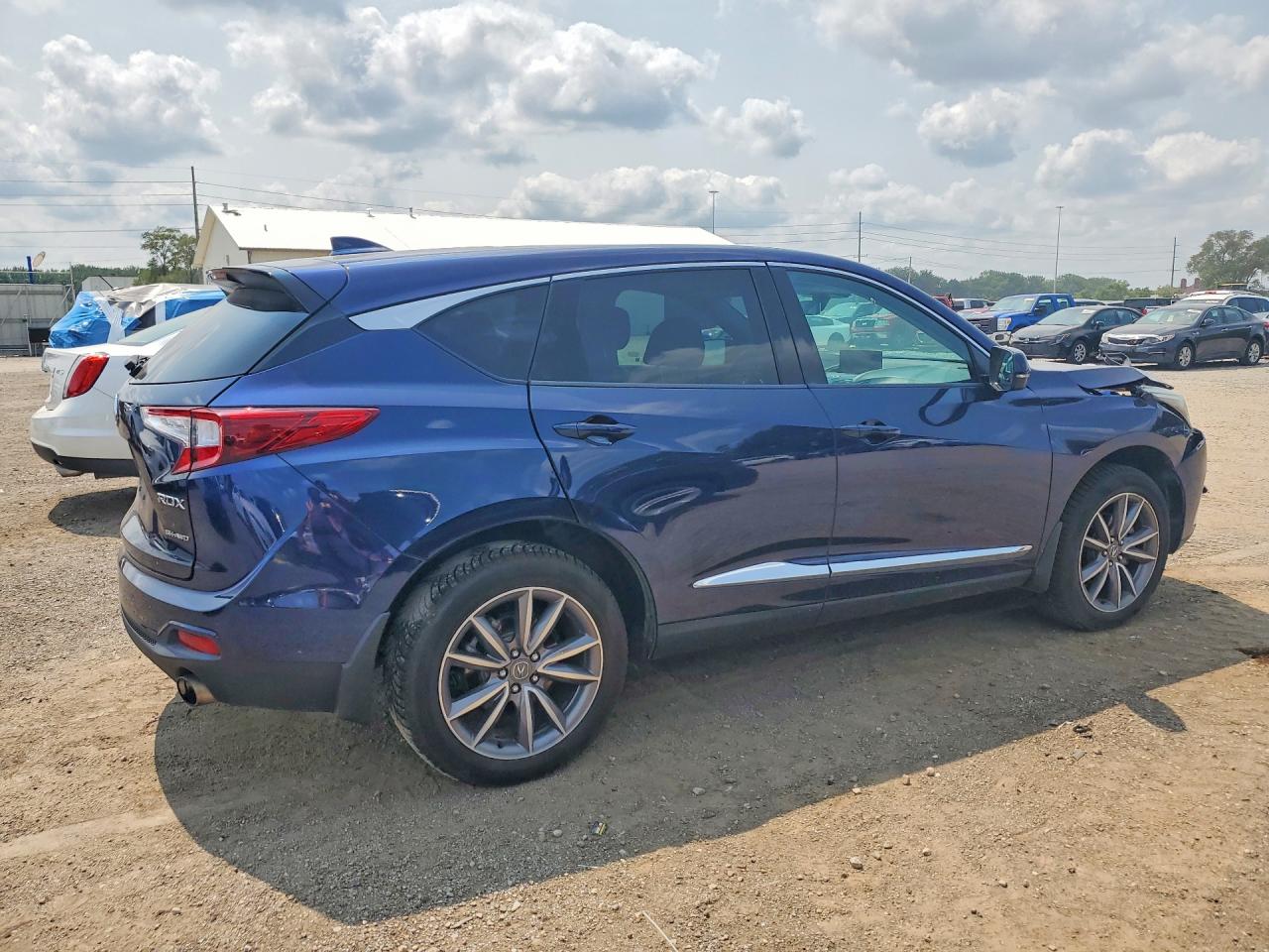 2021 Acura Rdx Technology Синий vin: 5J8TC2H54ML004963