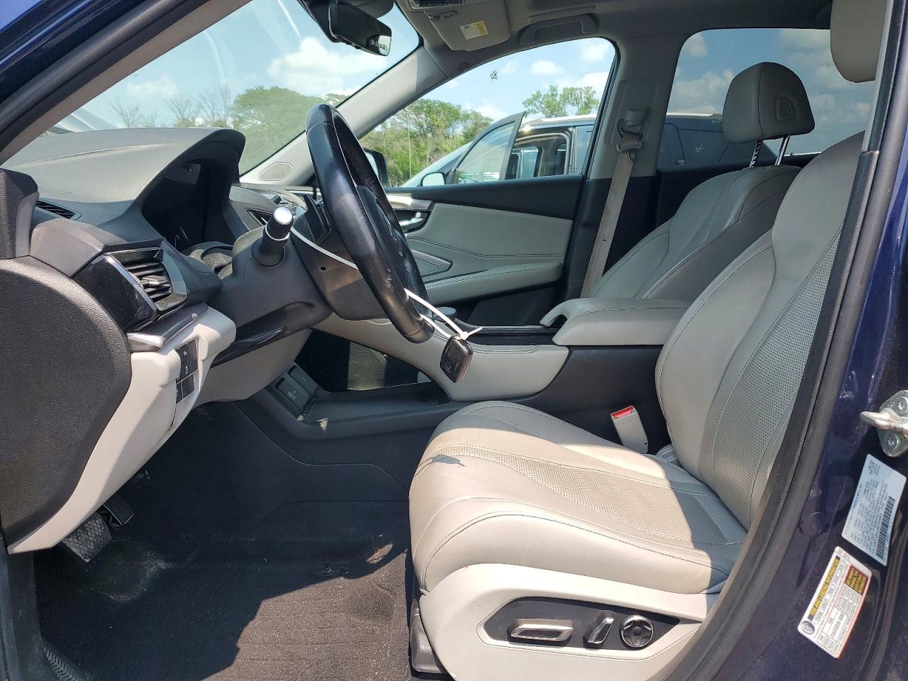 2021 Acura Rdx Technology Синий vin: 5J8TC2H54ML004963