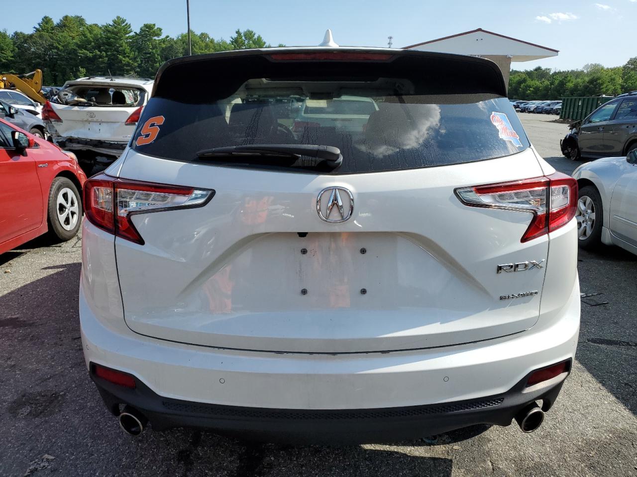 2020 Acura Rdx Technology Белый vin: 5J8TC2H57LL002266