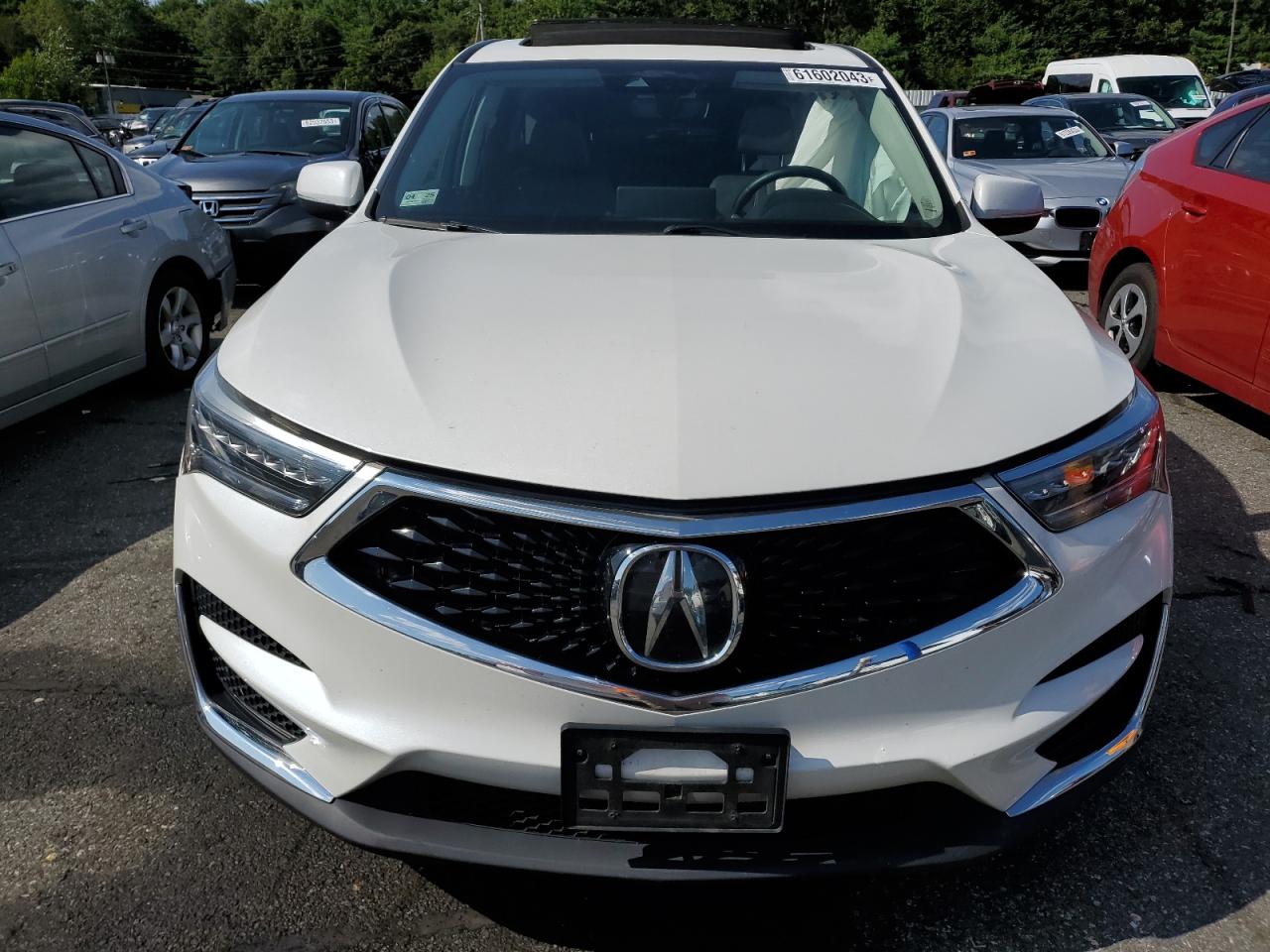 2020 Acura Rdx Technology Белый vin: 5J8TC2H57LL002266