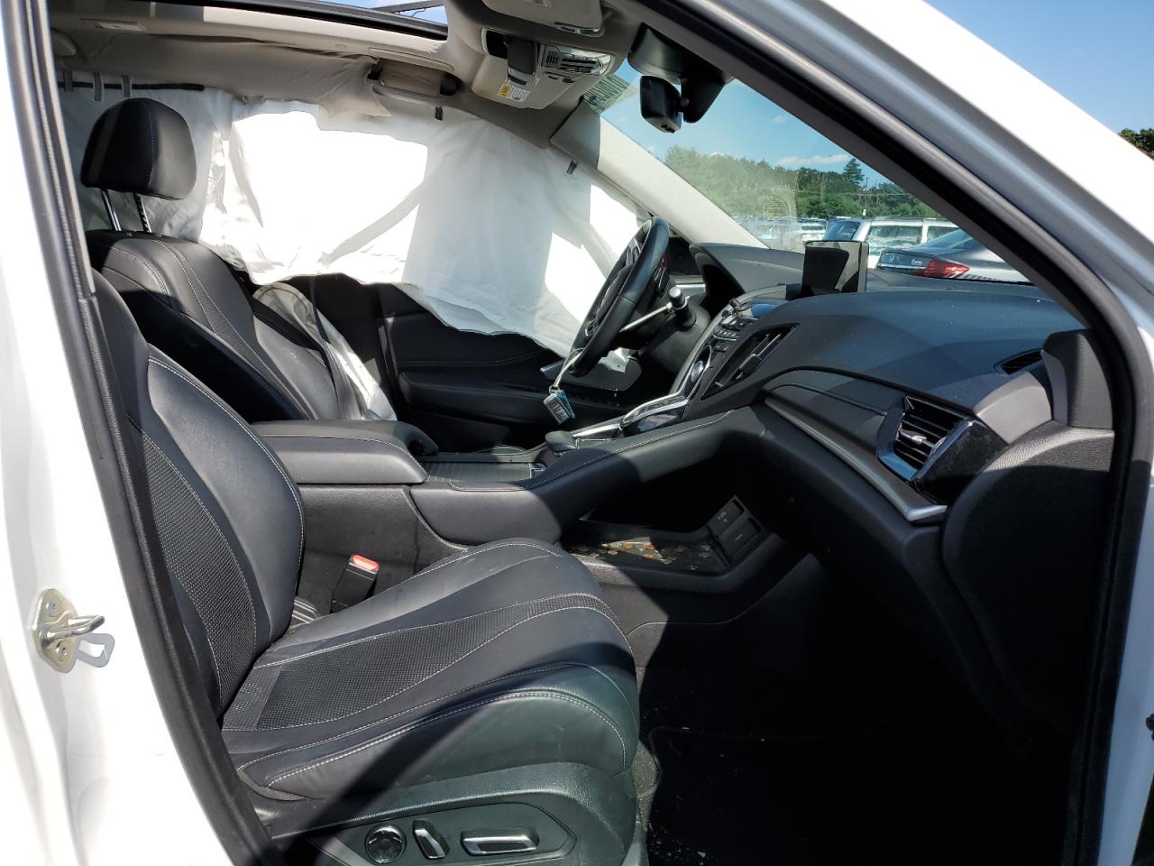2020 Acura Rdx Technology Белый vin: 5J8TC2H57LL002266