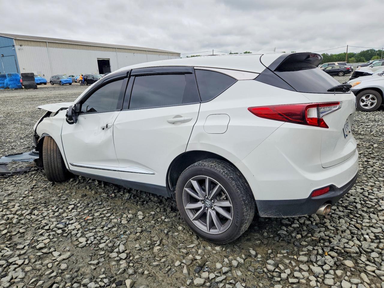 2020 Acura Rdx Technology Белый vin: 5J8TC2H57LL002266
