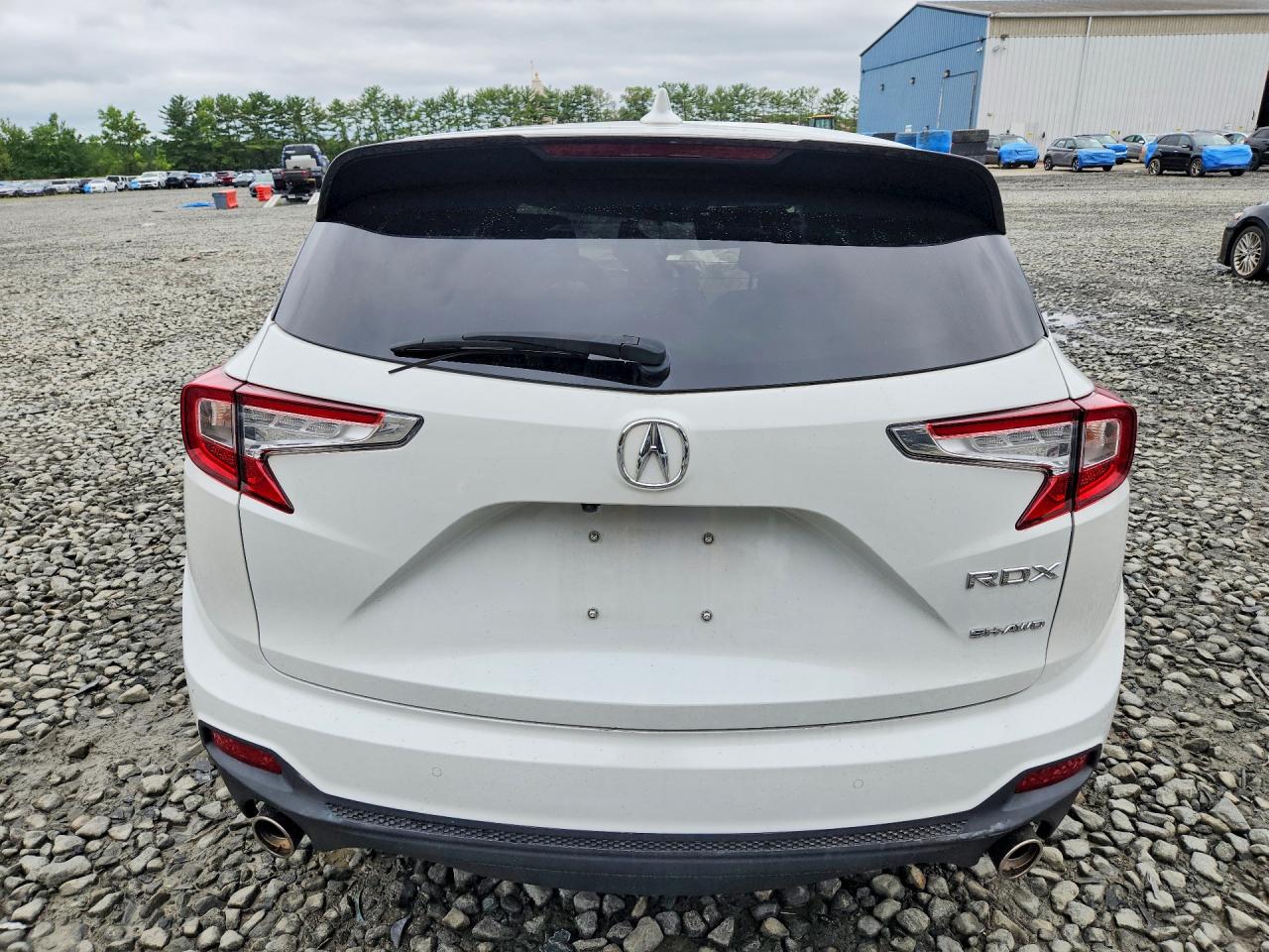 2020 Acura Rdx Technology Белый vin: 5J8TC2H57LL002266