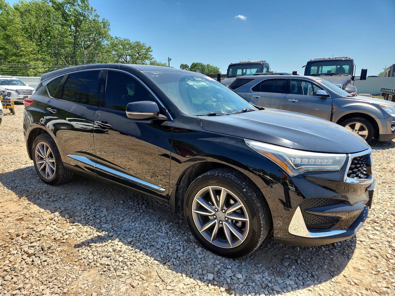 2020 Acura Rdx Technology Black vin: 5J8TC2H57LL003899