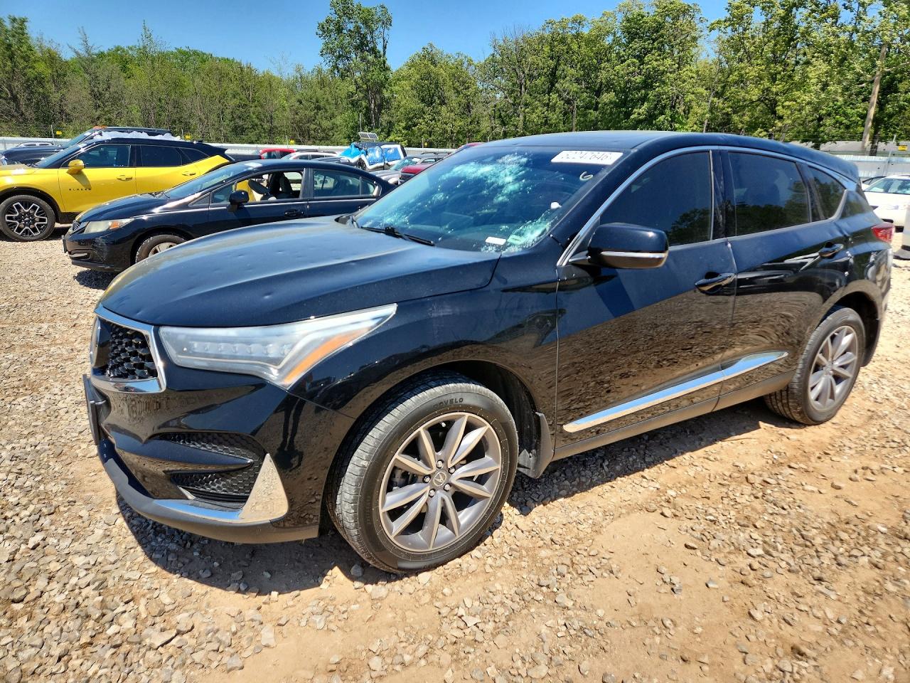 2020 Acura Rdx Technology Black vin: 5J8TC2H57LL003899