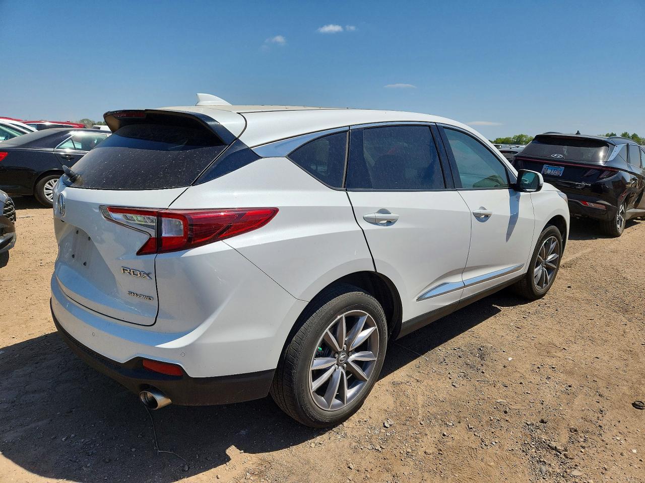 2020 Acura Rdx Technology White vin: 5J8TC2H57LL023294