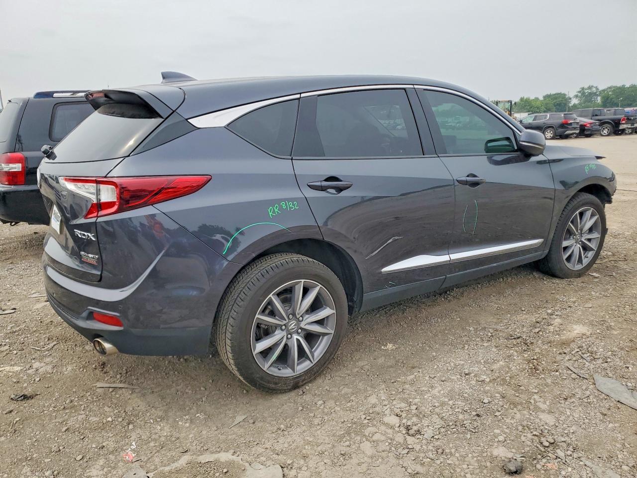 2020 Acura Rdx Technology Charcoal vin: 5J8TC2H58LL008853