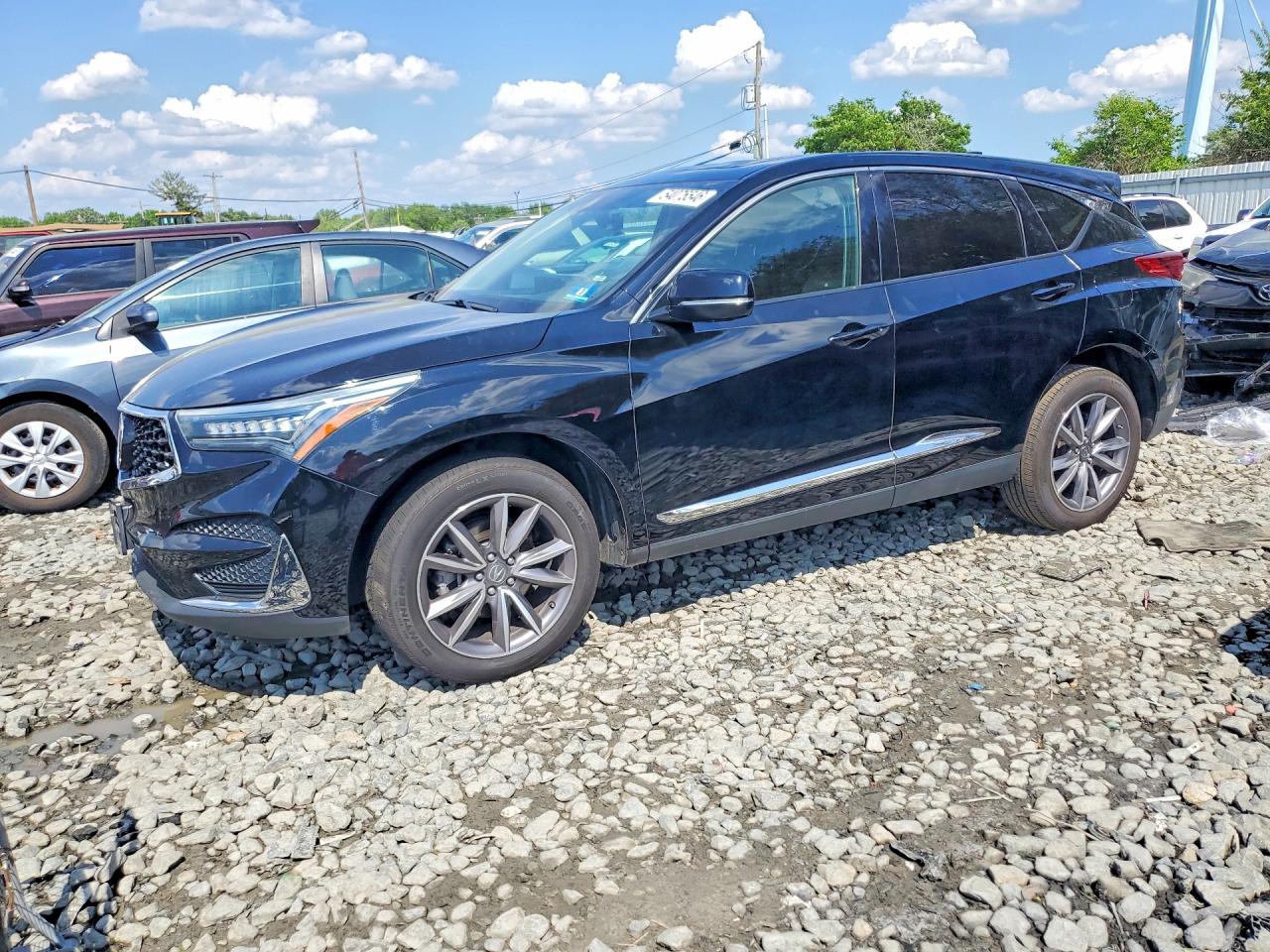 2020 Acura Rdx Technology Black vin: 5J8TC2H59LL035625