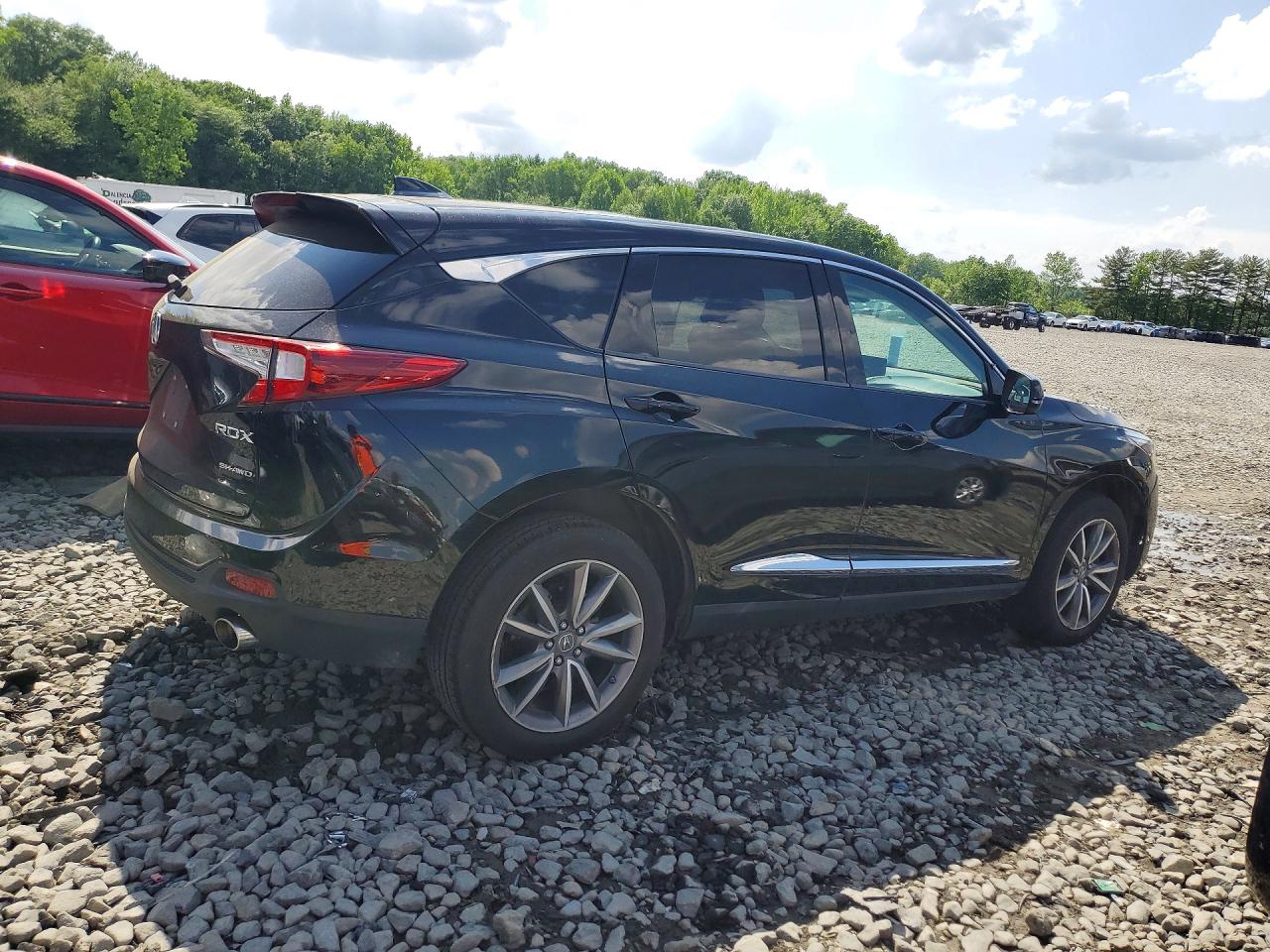 2020 Acura Rdx Technology Black vin: 5J8TC2H59LL035625