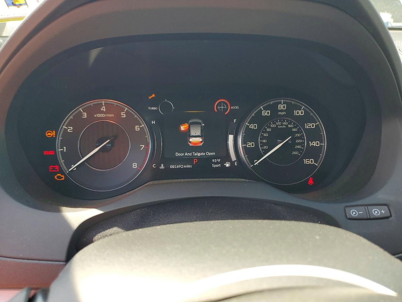 2020 Acura Rdx Technology Black vin: 5J8TC2H59LL035625