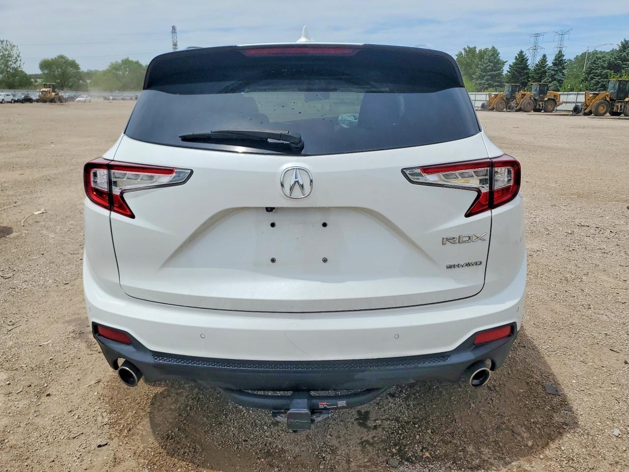2021 Acura Rdx Technology White vin: 5J8TC2H5XML041452