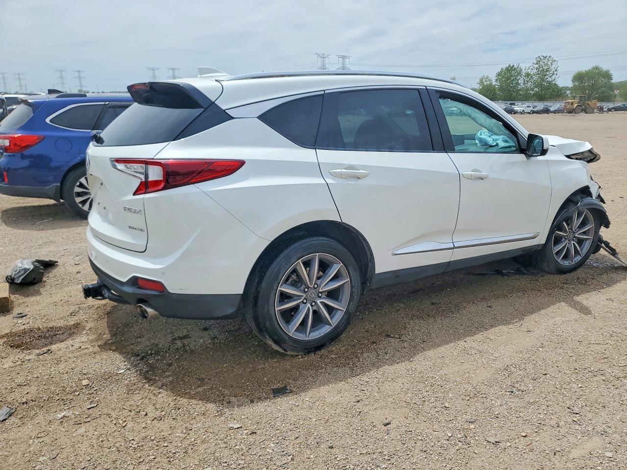 2021 Acura Rdx Technology White vin: 5J8TC2H5XML041452