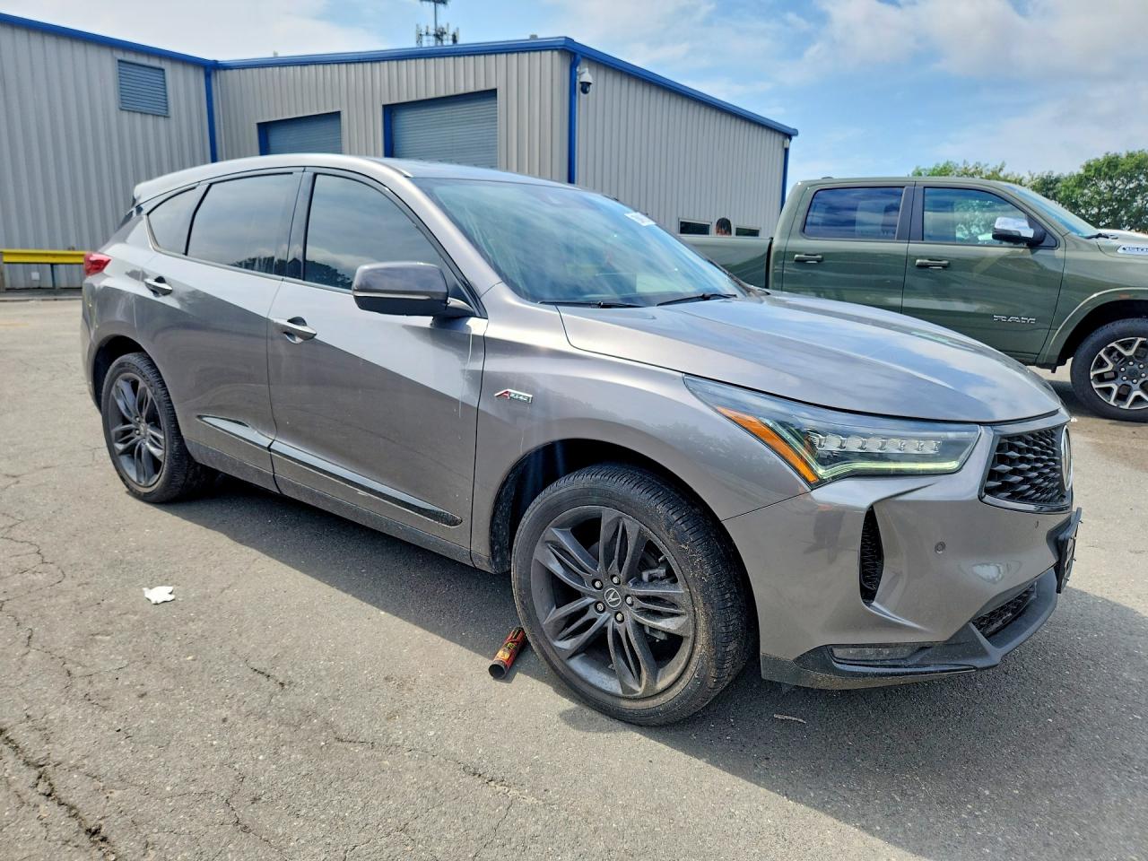 2023 Acura Rdx A-spec Gray vin: 5J8TC2H60PL004729