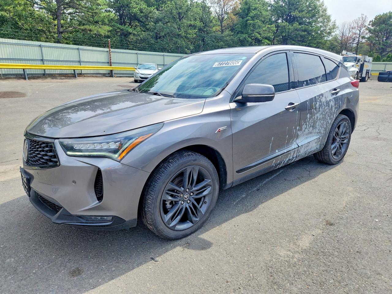 2023 Acura Rdx A-spec Gray vin: 5J8TC2H60PL004729