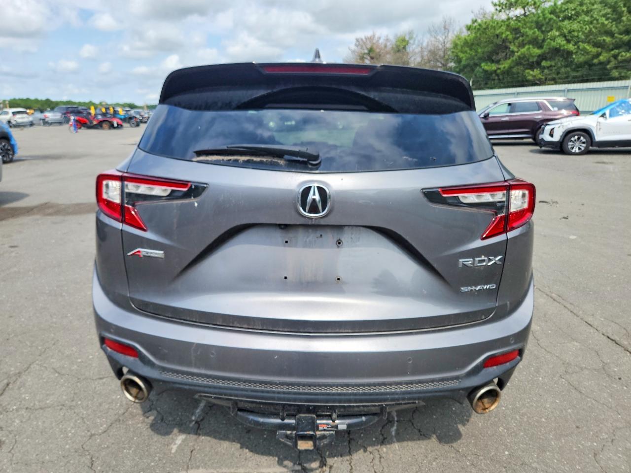 2023 Acura Rdx A-spec Gray vin: 5J8TC2H60PL004729