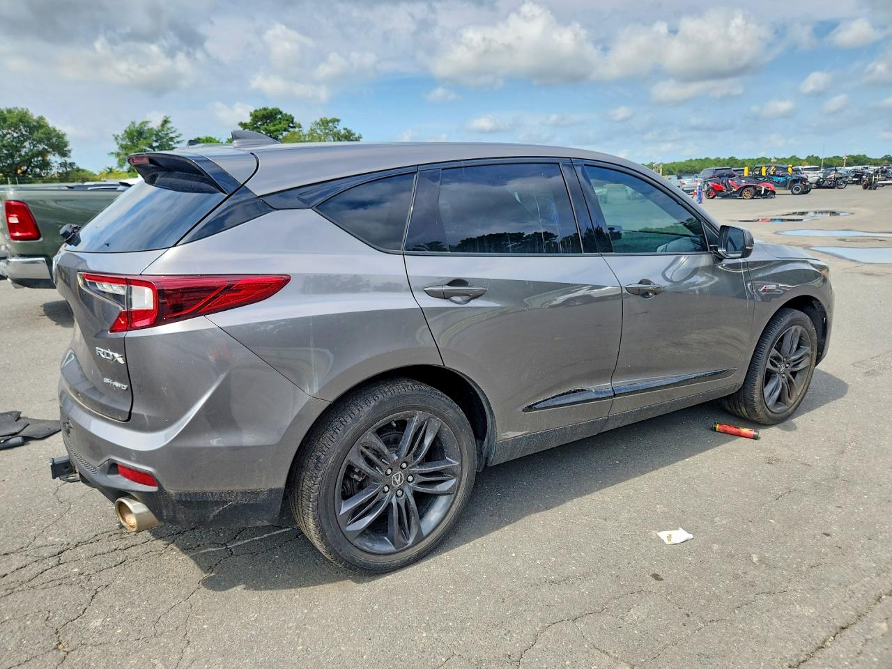 2023 Acura Rdx A-spec Gray vin: 5J8TC2H60PL004729
