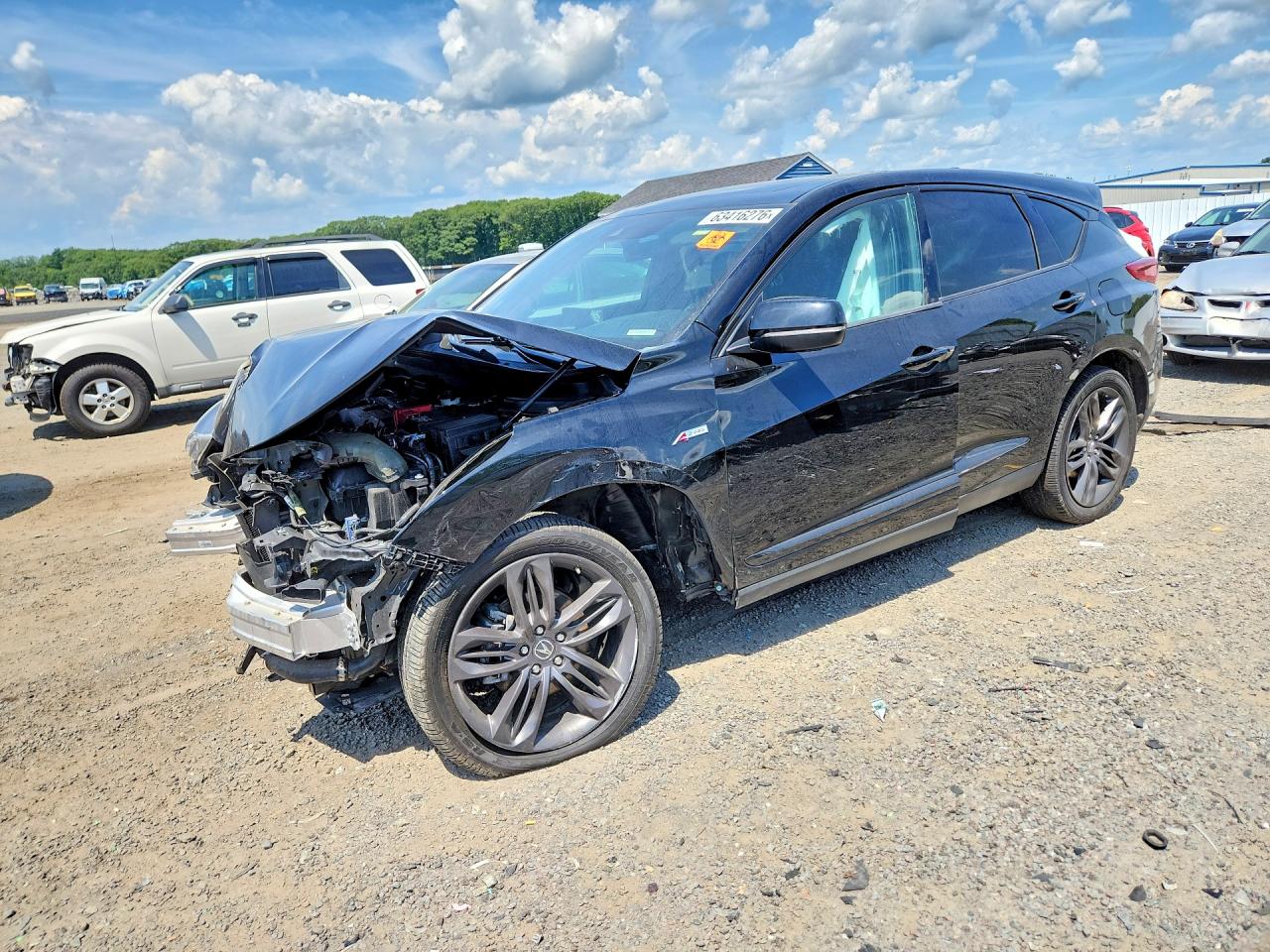 2021 Acura Rdx A-spec Black vin: 5J8TC2H61ML048332