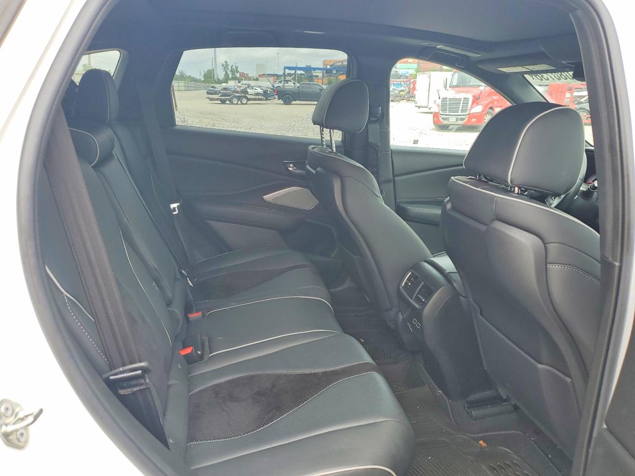 2021 Acura Rdx A-spec White vin: 5J8TC2H62ML007949